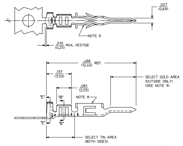 MOLEX連接器43031-0002參考圖紙